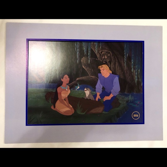 1995 Pocahontas Premier movie program, signed poster, special edition lithograph - Picture 3 of 7